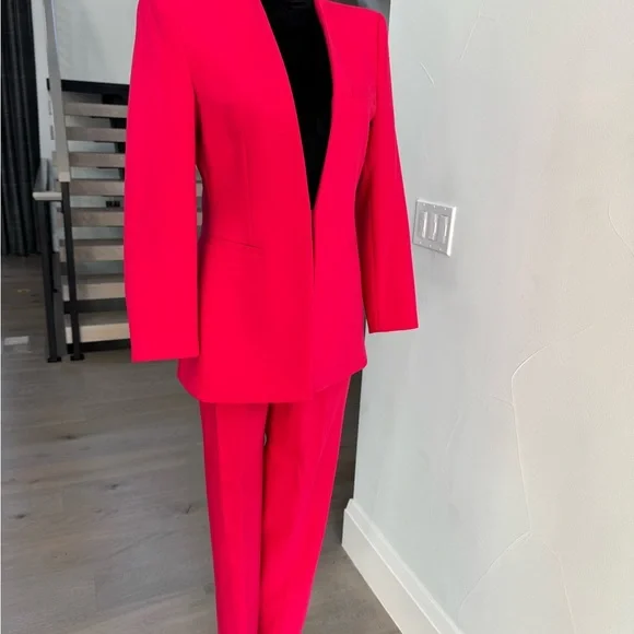 Vibrant Red Suit Set - Picture 4 of 6